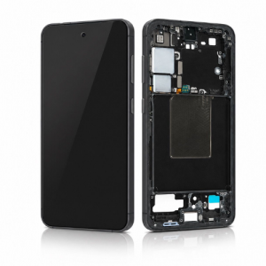 Samsung Galaxy S24 (S921b) Complete lcd with frame and touchpad in oynx black (assembled) - GH82-33286A,GH82-33418A,GH82-33295A,GH82-33287A